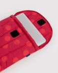 Baggu - Puffy Laptop Sleeve - 13/14 inch - Red Polka Dot