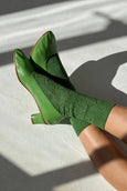 Le Bon Shoppe - Modal Eyelet Socks - Palm Green