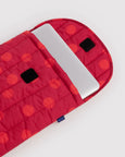 Baggu - Puffy Laptop Sleeve - 16 Inch - Red Polka Dot