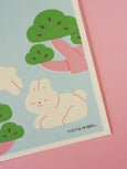 Natamori - Bunnies Art Print