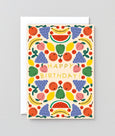 Wrap - Happy Birthday Fruits Greetings Card