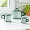 &Klevering - Mug loop small green set of 2