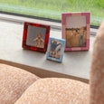 &klevering - Photo Frame Rift - Square Burgundy