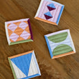 &klevering - Coaster stitch set of 4