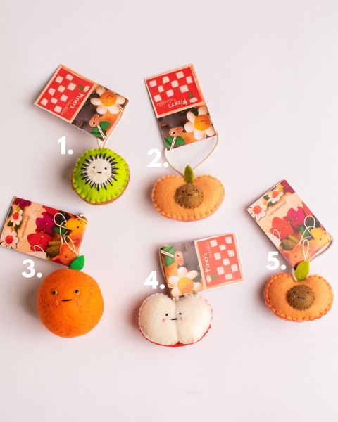 Cat Rabbit - Trinket Charms - Fruits