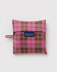 Baggu - Standard - Azalea Pink Tartan