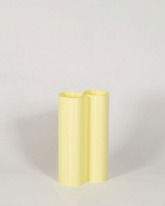 Warren & Laetitia - Alvaro Vase - Small - Pastel Yellow