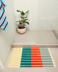 Dusen Dusen - House Stripe Bath Mat - Concrete