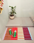 Dusen Dusen - House Stripe Bath Mat - Copper