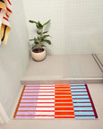 Dusen Dusen - House Stripe Bath Mat - Copper