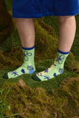 Wolf & Mishka - Colourblock Ribbed Sock – Bloom