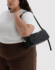 Baggu - Nylon Loaf Bag - Charcoal Ditsy Floral