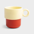 &Klevering - Mug Chiquito - red large set of 2