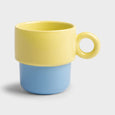 &Klevering - Mug Chiquito - blue large set of 2