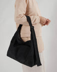 Baggu - Nylon Shoulder Bag - Black