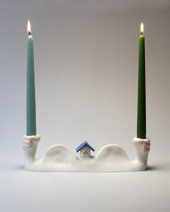 Laura Garcia - Candelabro Casa Blue
