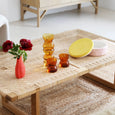 &klevering - Glass Totem - Amber (set of 2)