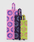 Baggu - 3D Zip Set - Bright Happy Mix - *PRE-ORDER FOR SHIPPING AFTER MONDAY OCTOBER 12TH*