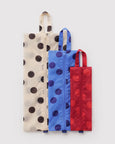 Baggu - 3D Zip Set - Polka Dot Mix