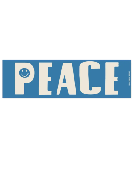 Three Potato Four - Bumper Magnet - Peace