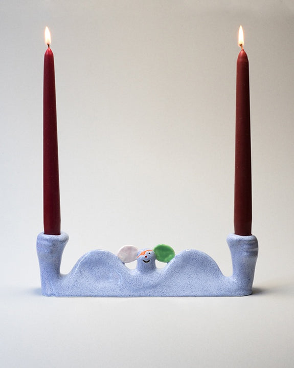 Laura Garcia - Candelabro Perro Blue