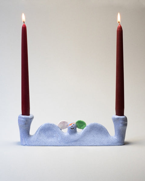 Laura Garcia - Candelabro Perro Blue