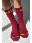 Le Bon Shoppe - Boyfriend Socks - Cardinal