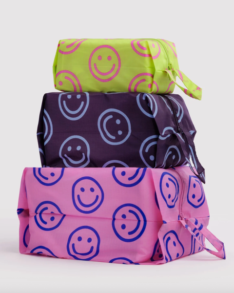 Baggu - 3D Zip Set - Bright Happy Mix