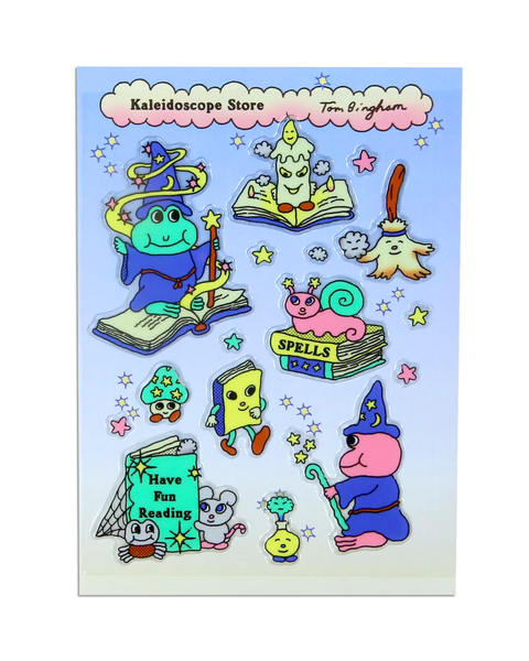 Tom Bingham x Kaleidoscope Store - 3D Sticker Sheet