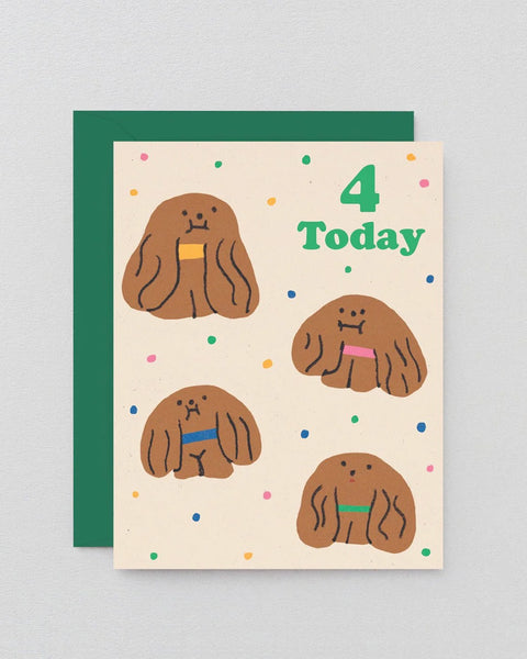 Wrap - 4 Today Greetings Card