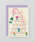 Wrap - Greetings Card - Congrats Champagne