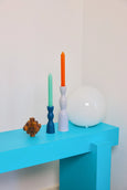 Yod and Co - Wave Candleholder Small Blue