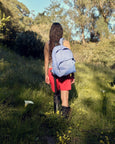 Baggu - Large Nylon Backpack - Pansy Blue