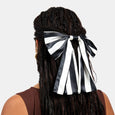 Chunks - Silk Bow Barrette in Stripes