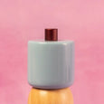Maegen - Salt or Pepper Grinder - Light Blue & Burgundy - Large