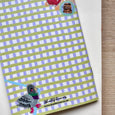 Shellflower - Gingham Sticker Keeper Book