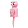 Kit-Cat - Satin Pink Miss Kitty Cat Klock