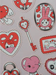 Natamori - Love Sticker Sheet