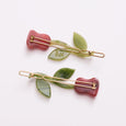 Winona Irene - Rose Barette Set