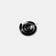 Chunks - Spiral Clip in Black