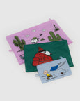 Baggu - Go Pouch Set - Peanuts