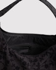 Baggu - Nylon Shoulder Bag - Charcoal Ditsy Floral