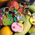 Ark - Juicy Apple Keyring - Pale Pink