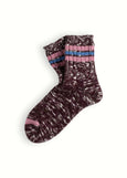 Thunders Love - Athletic Collection - Burgundy and Pink Socks