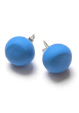 Emily Green - Azure Blue Stud Earrings