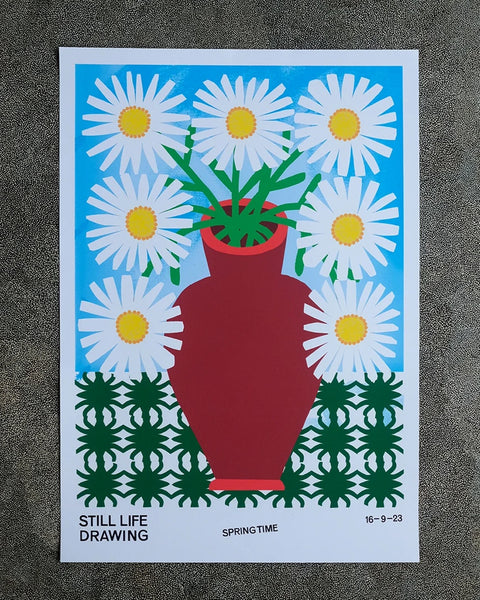 Alice Oehr - Springtime Still Life Poster - A2