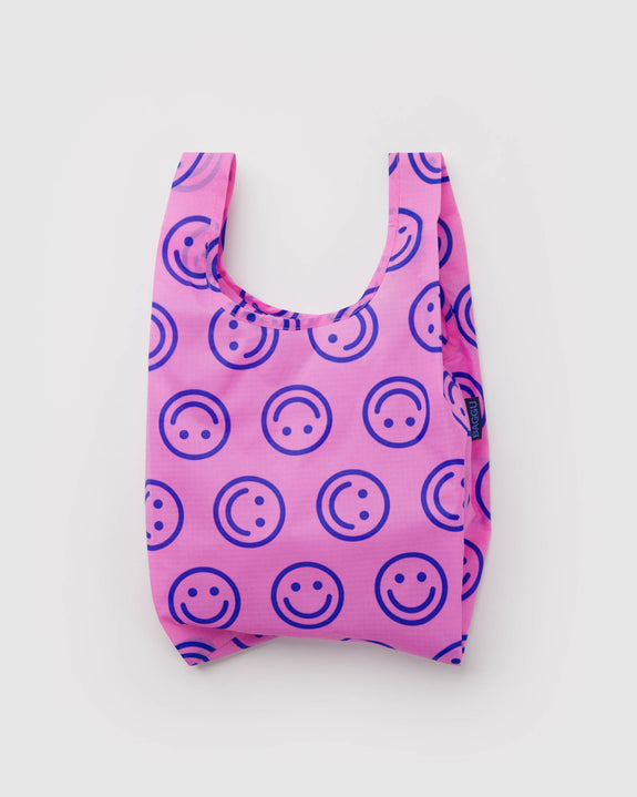 Baby Baggu - Pop Pink Happy - *PRE-ORDER FOR SHIPPING AFTER MONDAY OCTOBER 12TH*