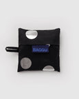 Baby Baggu - Silver Metallic Polka Dot - PRE-ORDER FOR SHIPPING AFTER MONDAY OCTOBER 12TH*