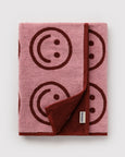 Baggu - Bath Towel - Blush Happy