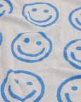Baggu - Bath Towel - Sky Blue Happy